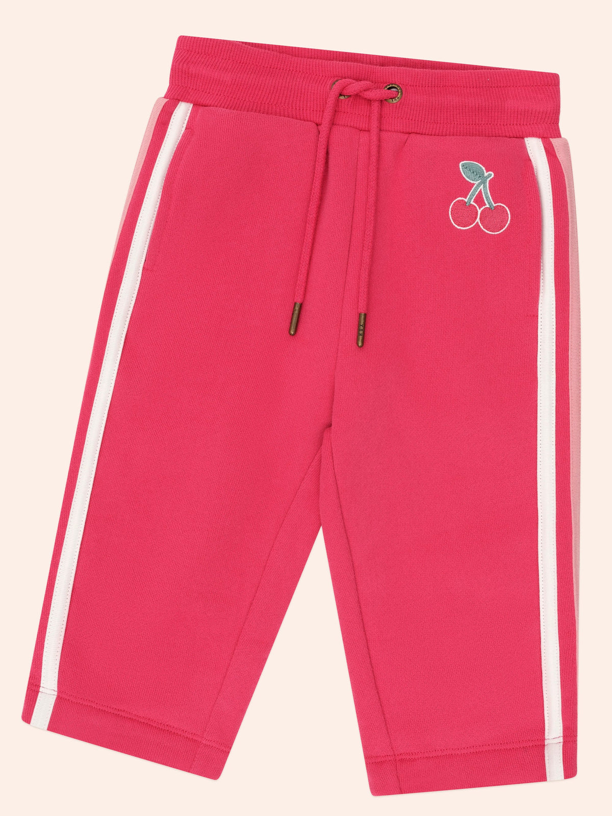 Racer Stripe Trackpant | Cherry | Huxbaby-3