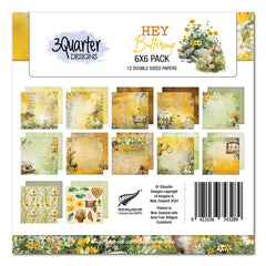 3Quarter Designs Hey Buttercup 6x6 Paper Pack-1