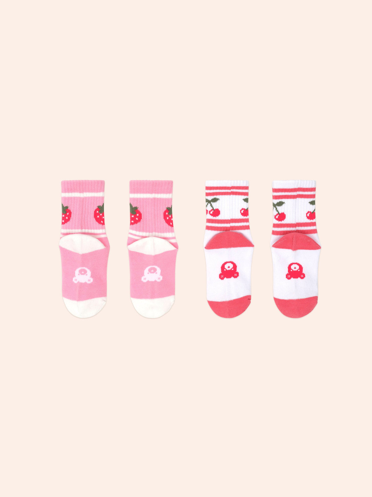 2 pack Socks | Multi | Huxbaby-2
