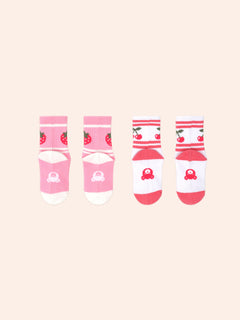 2 pack Socks | Multi | Huxbaby-2
