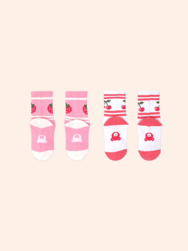 2 pack Socks | Multi | Huxbaby-2
