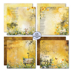 3Quarter Designs Hey Buttercup 8x8 Paper Pack-2