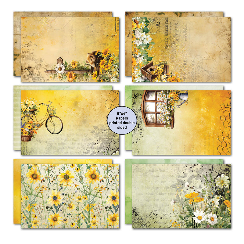 3Quarter Designs Hey Buttercup 6x4 Card Pack-4