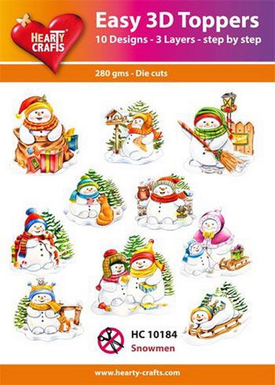 Easy 3D - Snowmen-1
