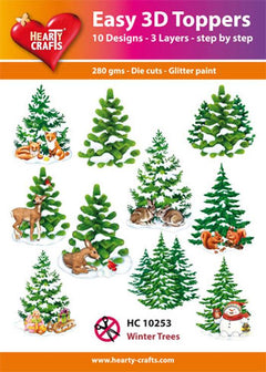 Easy 3D - Winter Trees-1