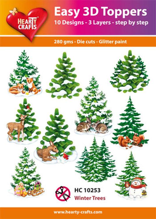 Easy 3D - Winter Trees-1