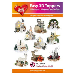 Hearty Crafts Easy 3D Toppers Stylish Winter World-1