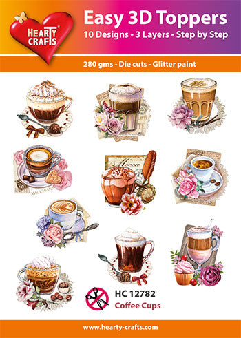 Easy 3D-Toppers Coffee Cups-1
