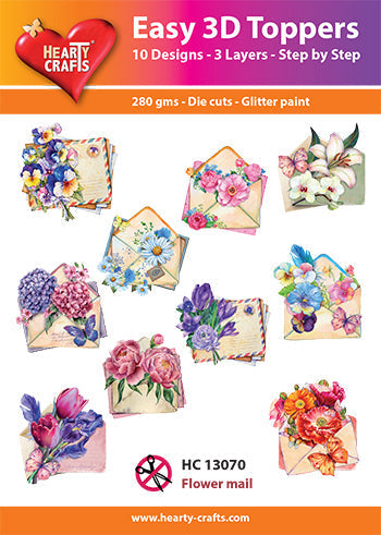Easy 3D - Toppers Flower Greetings-1