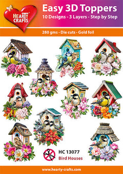 Easy 3D - Toppers Bird Houses-1