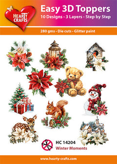 Hearty Crafts Easy 3D-Toppers - Winter Moments-1