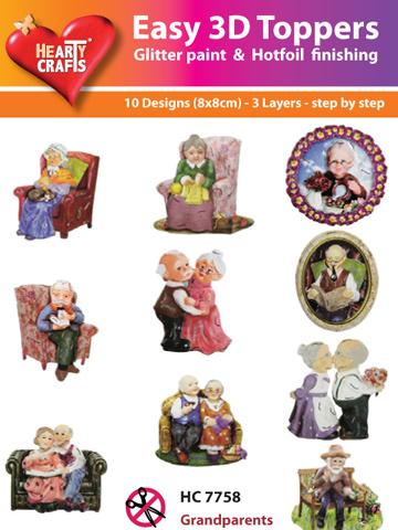 Easy3D Precut Toppers - Grandparents-1