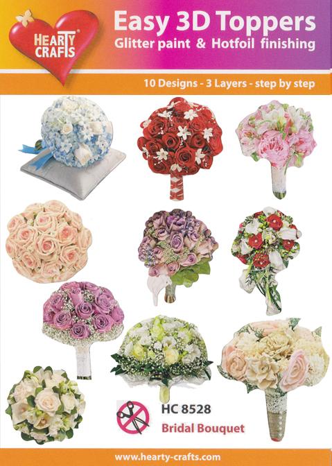 Easy 3-D - Bridal Bouquet (10 different designs)-1