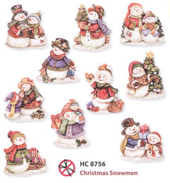 Easy 3-D Topper - Snowman-1