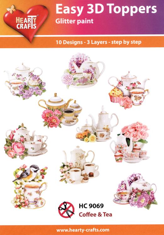 Easy 3D Toppers: Coffee & Tea-1