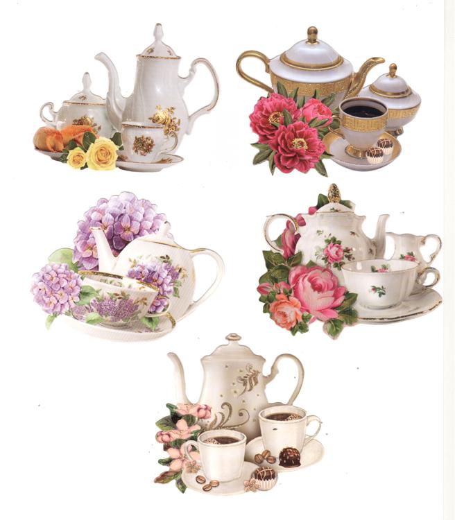 Easy 3D Toppers: Coffee & Tea-3