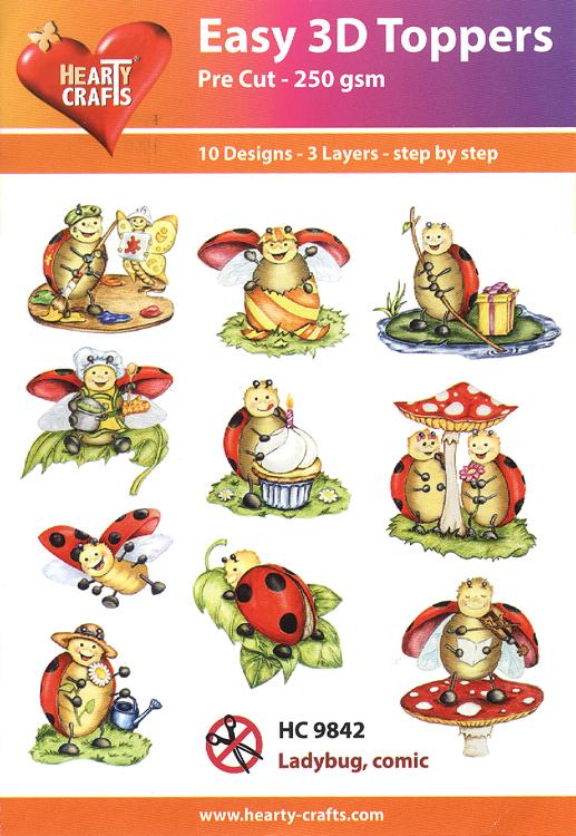 Easy 3D -Ladybug-Comic-1