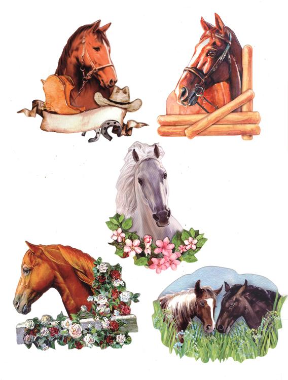 Easy 3D Toppers: Horses-2