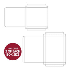 Handmade Card Boxes - Deep Square & Rectangle Collection-1