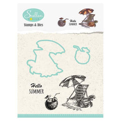 Holiday Die & Stamp Set - Chair-1