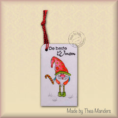 Die & Clear Stamp Set - Xmas Gnome Serie Candystick-2