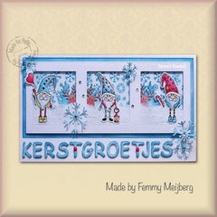 Die & Clear Stamp Set - Xmas Gnome Serie Candystick-4