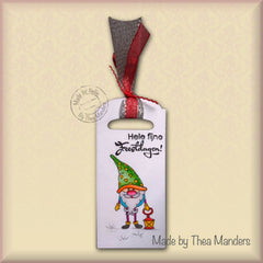 Die & Clear Stamp Set - Xmas Gnome Serie Lantern-2