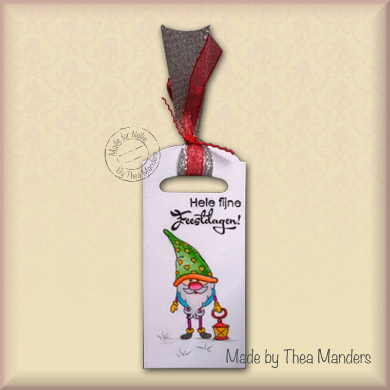 Die & Clear Stamp Set - Xmas Gnome Serie Lantern-2