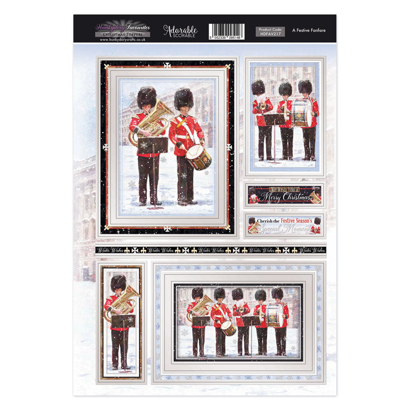 Hunkydory Topper Favourites - Festive Fanfare-1
