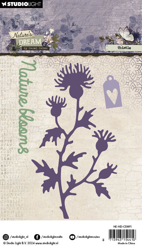 HE Cutting Die Thistle Nature's Dream 2 - 3 PC-2
