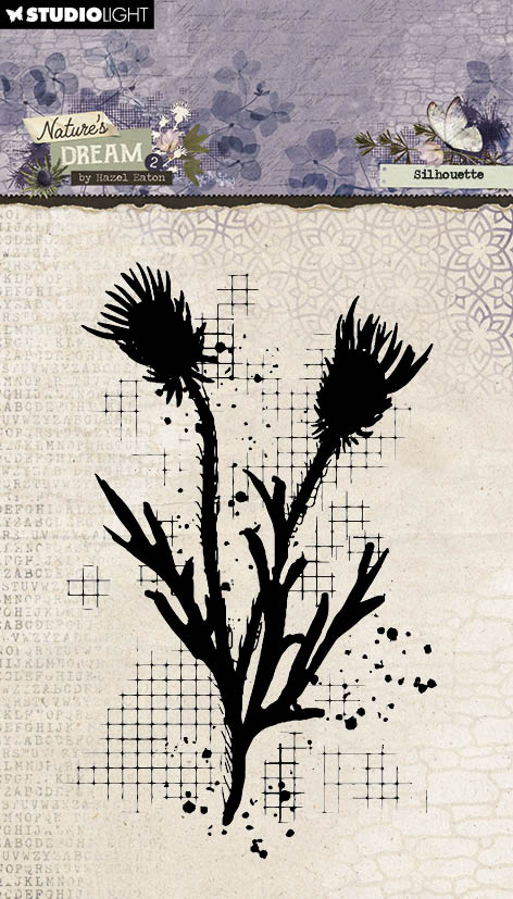 HE Clear Stamp Silhouette Nature's Dream 2 - 1 PC-1