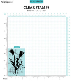 HE Clear Stamp Silhouette Nature's Dream 2 - 1 PC-3