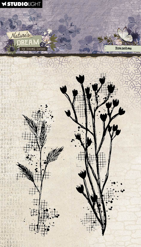 HE Clear Stamp Branches Nature's Dream 2 - 1 PC-1