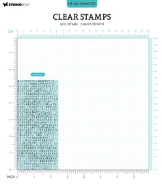 HE Clear Stamp ABC Background Nature's Dream 2 - 1 PC-3