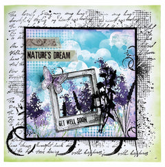 Tampon Transparent HEN Wild Meadow Natures Dream 62x93x3mm 2 PC nr.524-4