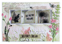 HEN Masque Fond Décor Natures Dream 150x210x1mm 1 PC nr.239-5