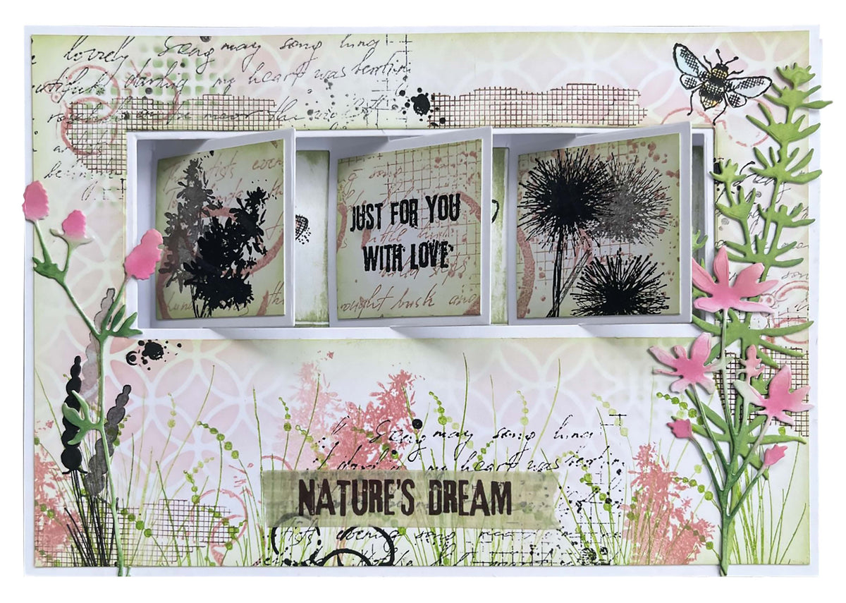HEN Masque Fond Décor Natures Dream 150x210x1mm 1 PC nr.239-5