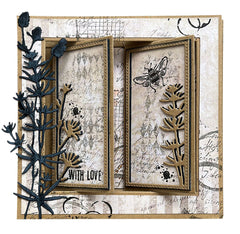 HEN Matrices de découpe Brindilles et Cadres Rêve de la nature 95x143x1mm 8 pc nr.706-7