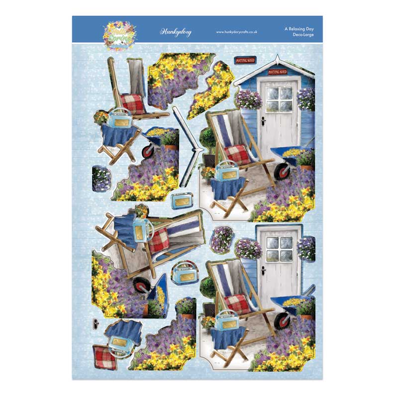 Hello Spring Deco-Large Set - A Relaxing Day-3