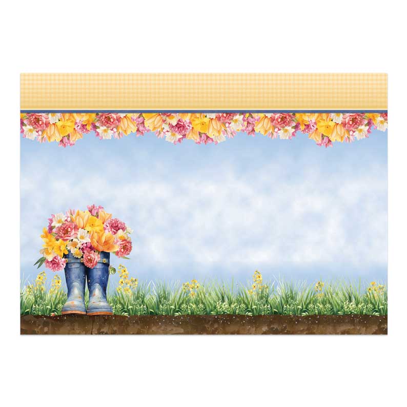 Spring is Here Deco-Large Set - A Boot-iful Day-4