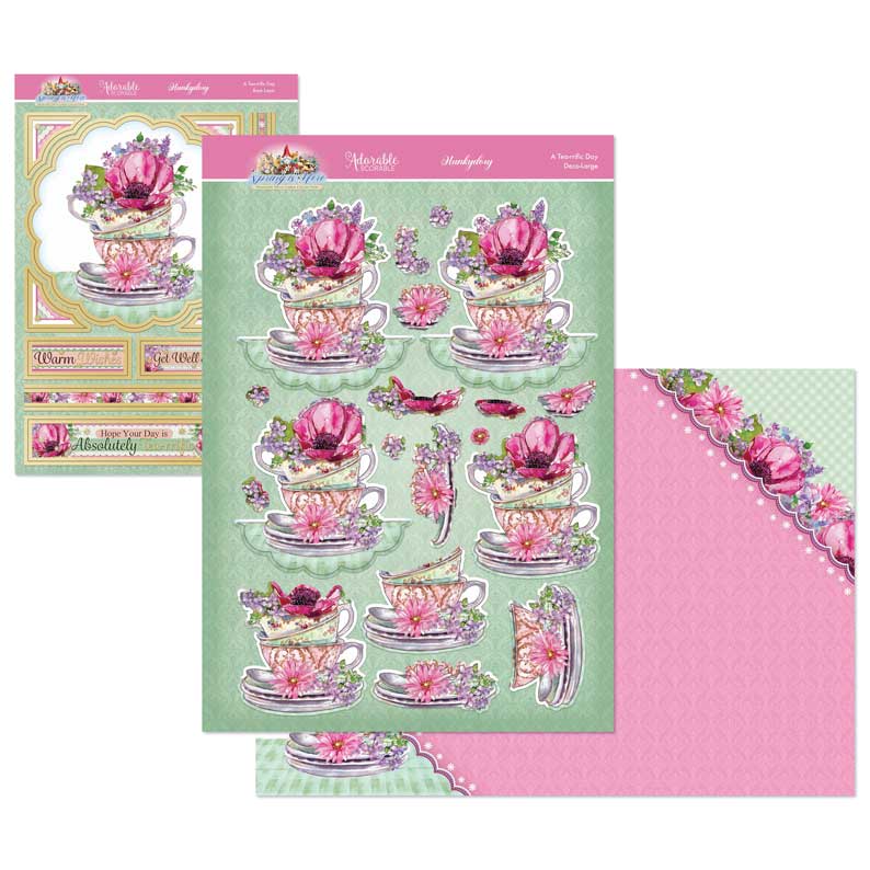 Spring is Here Deco-Large Set - A Tea-riffic Day-1