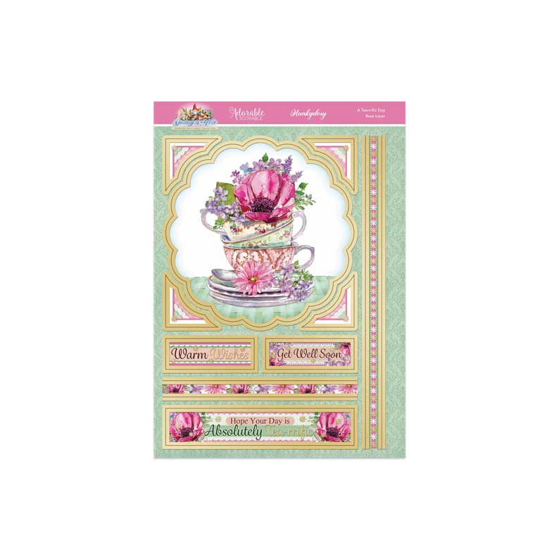 Spring is Here Deco-Large Set - A Tea-riffic Day-2