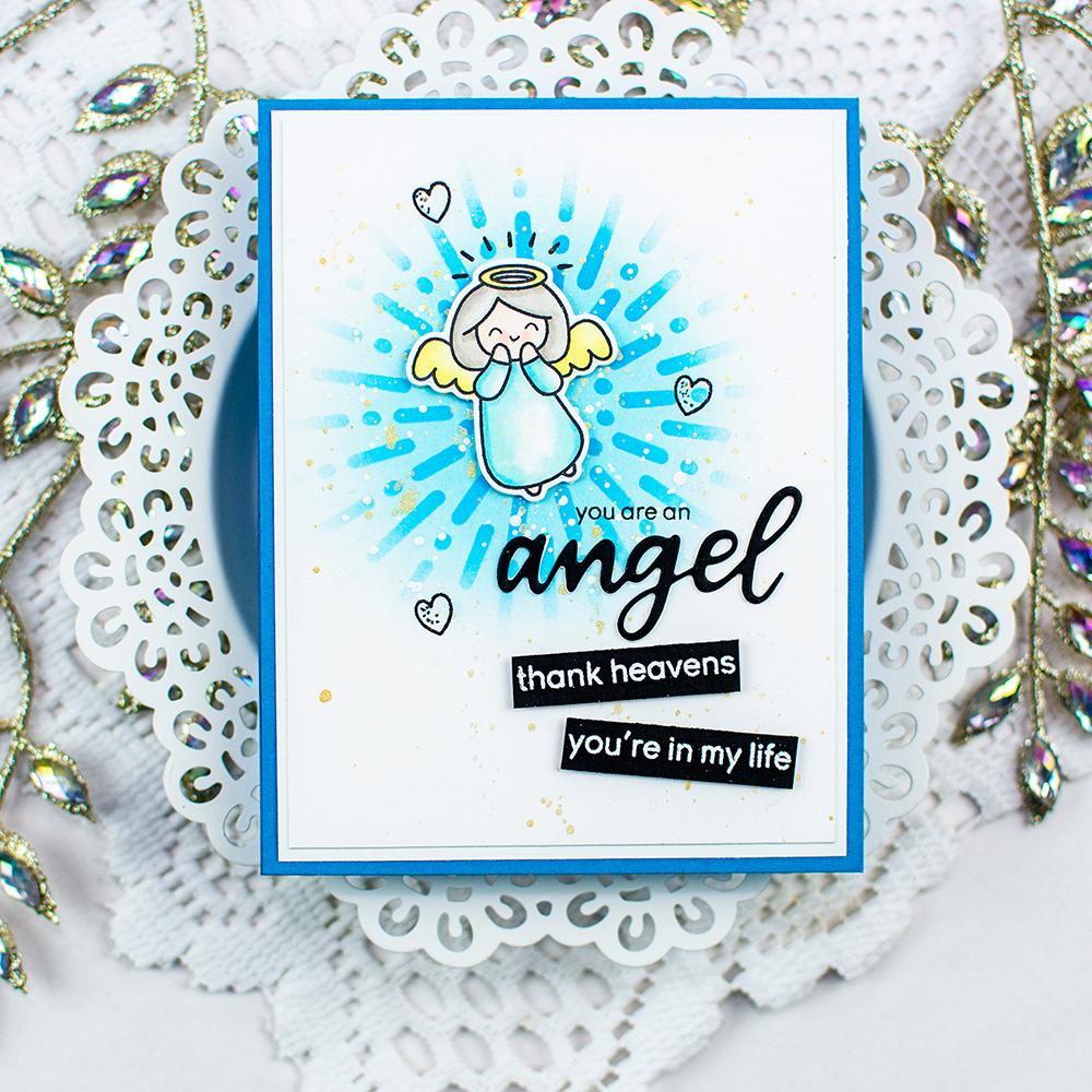 Simply Radiant Stencil-8