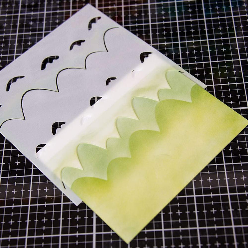 Marvellous Mountains Stencil-3