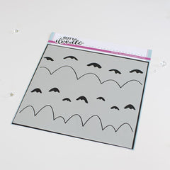 Marvellous Mountains Stencil-1
