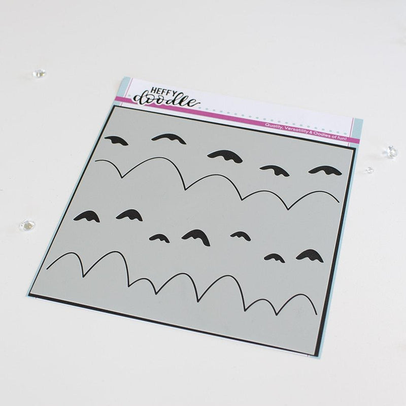 Marvellous Mountains Stencil-1