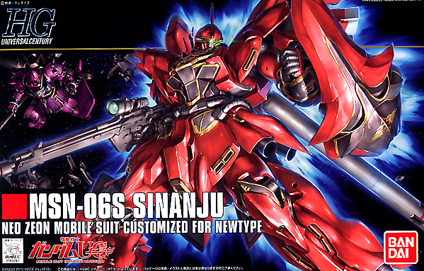HGUC 1/144 - 116 MSN-06S Sinanju-1
