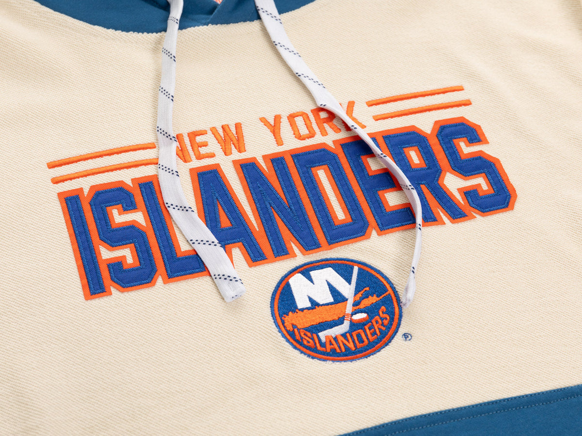 New York Islanders NHL Unisex Reverse Terry Retro Premium Hoodie-5