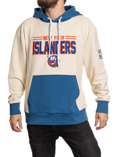 New York Islanders NHL Unisex Reverse Terry Retro Premium Hoodie-1