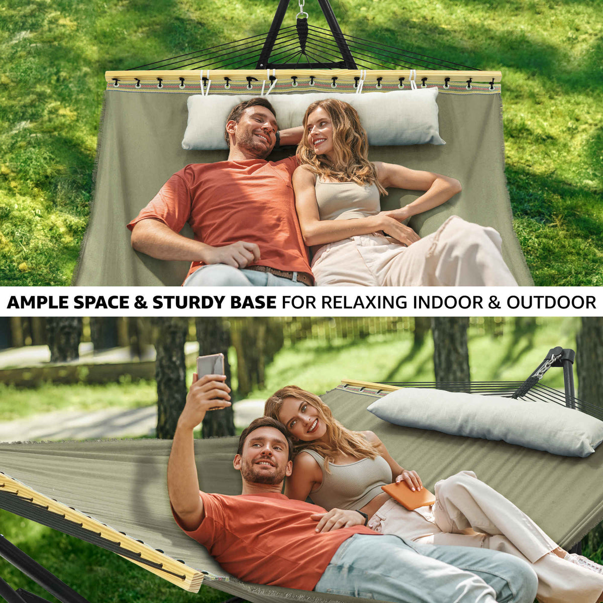 Unity Canvas Hammock Stand-48